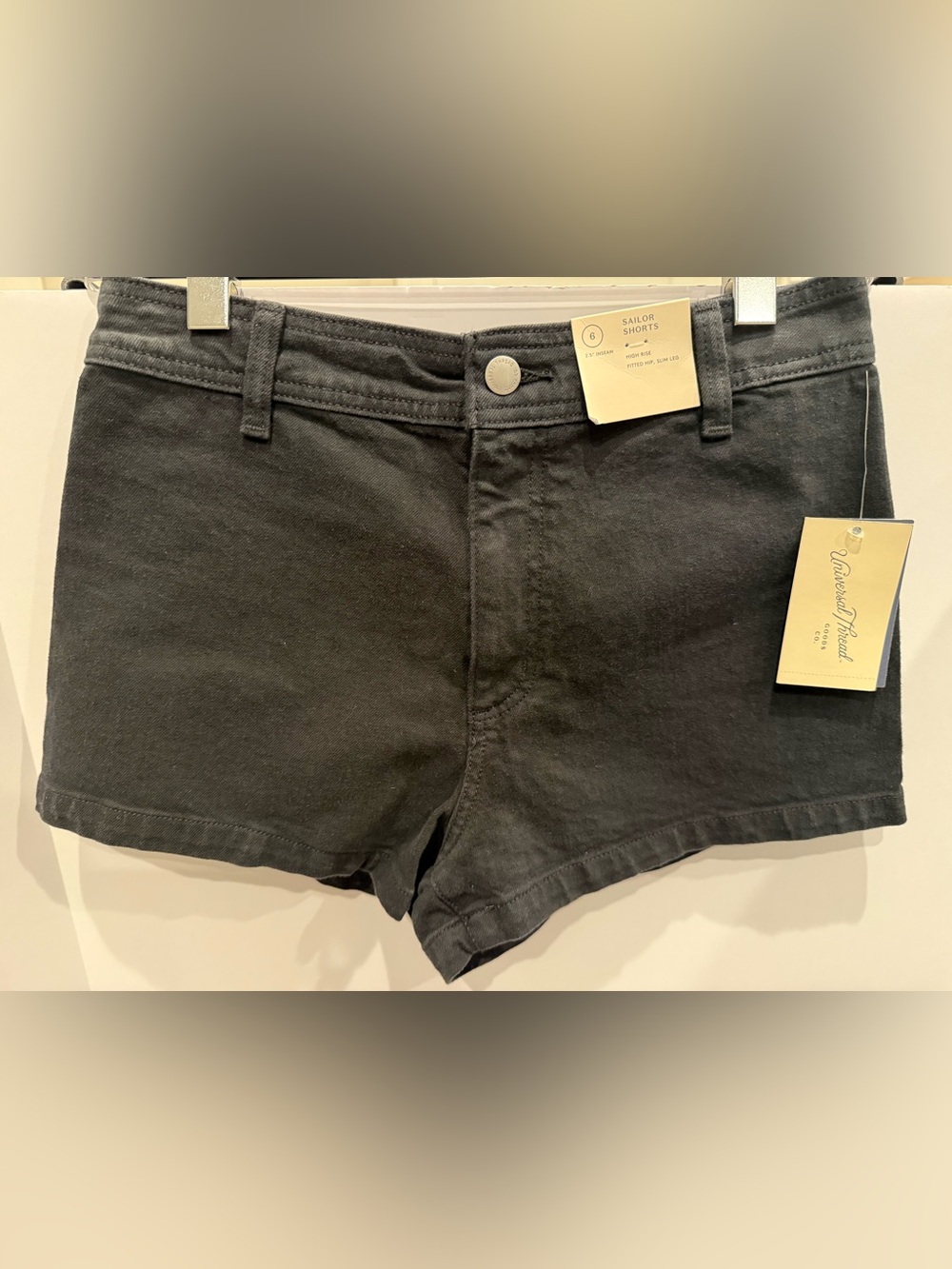 NWT Black Universal Thread Shorts - Size 6